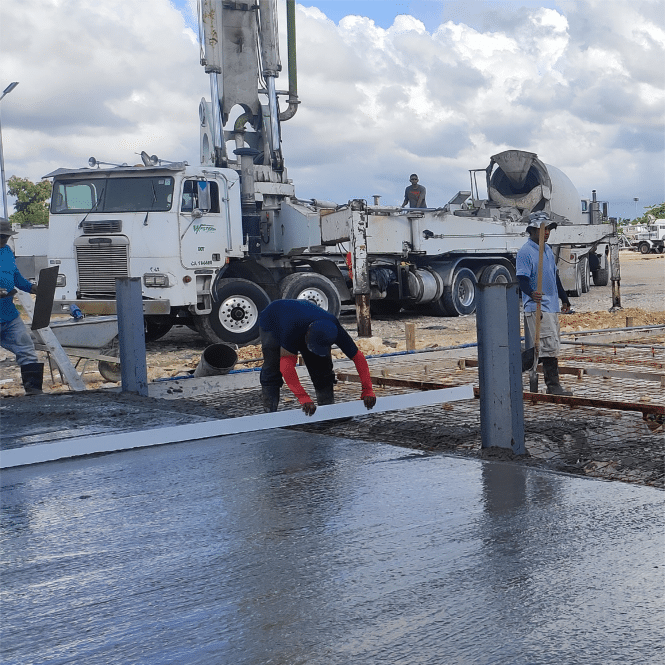 Floor Pouring