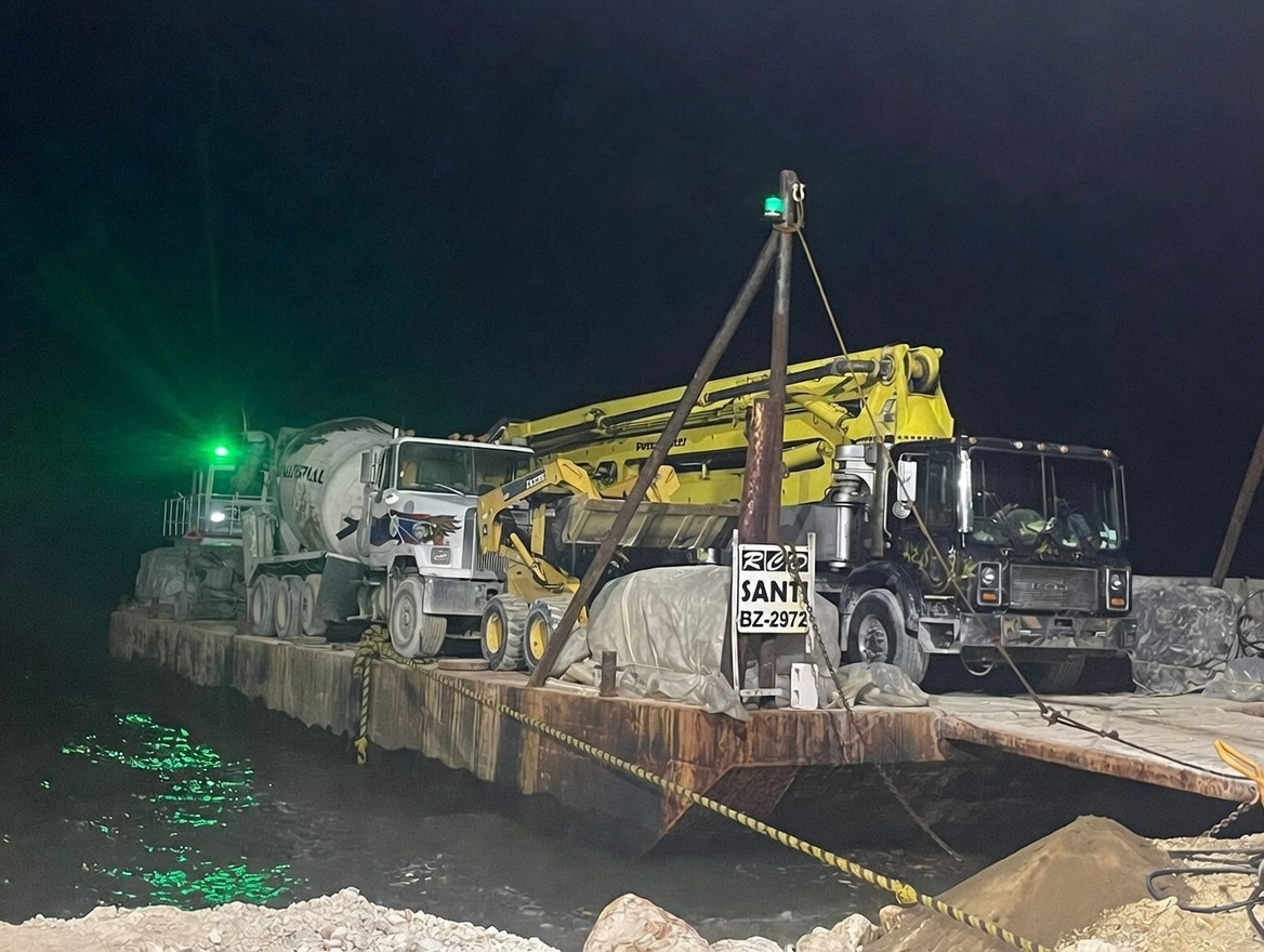 Island Job Pour